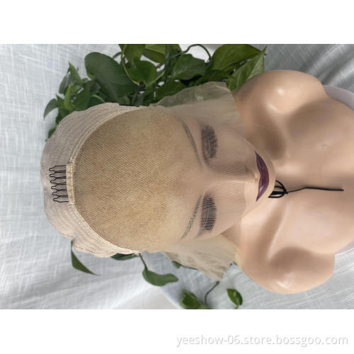 613 Blonde  Lace Wig Pre Plucked Hairline With Baby Hair 150% Density Brazilian Virgin Human Hair Long Wigs For Black Women